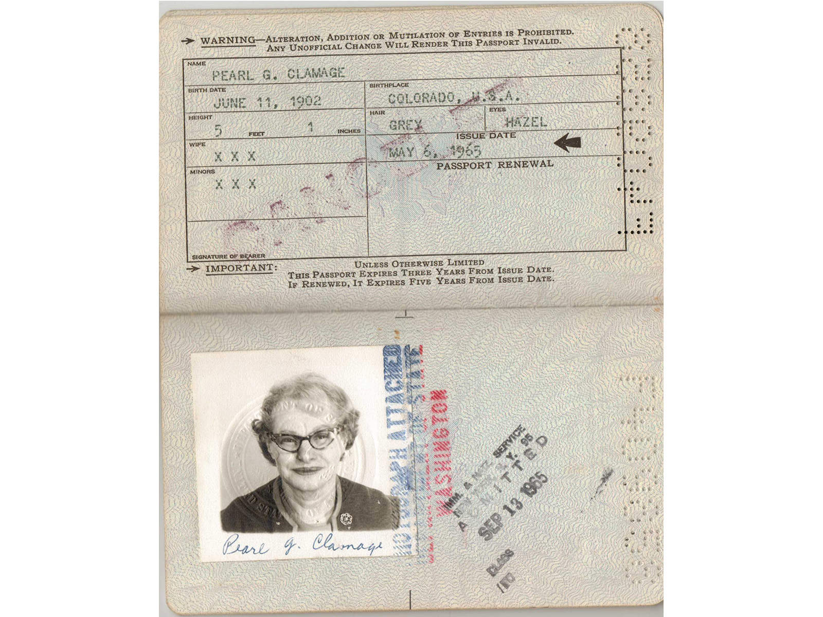 Pearl's Passport